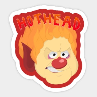 HOTHEAD- Heat Miser print Sticker